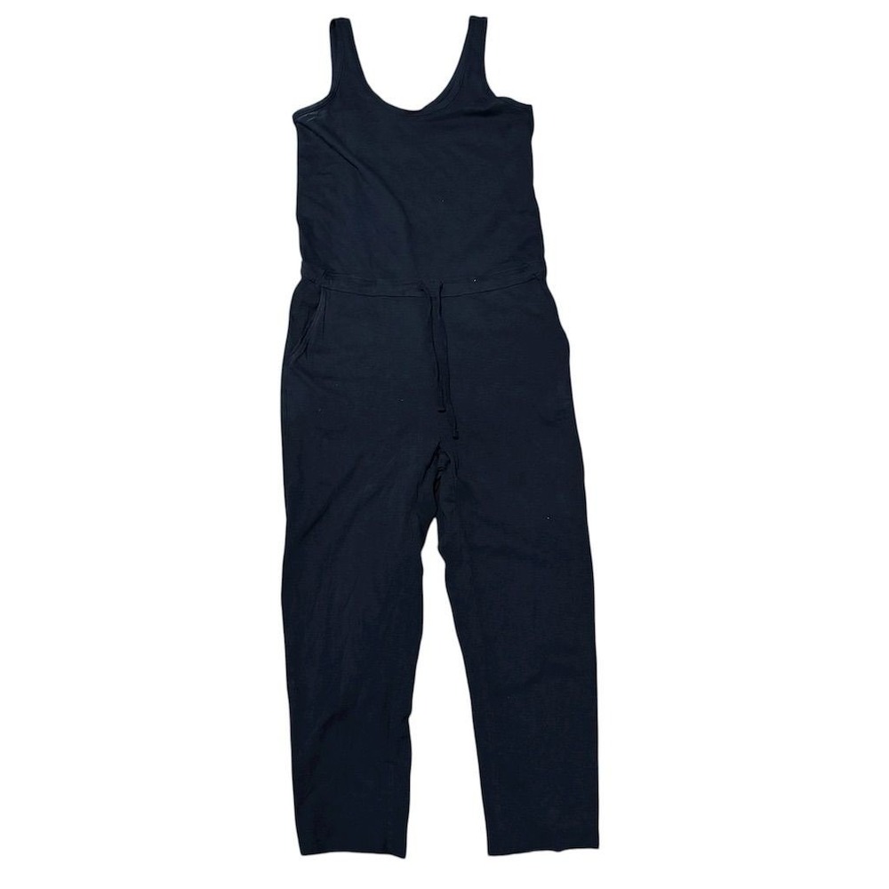 Frank & Eileen Women's Sleeveless Jumpsuit Blue Size S Regular Casual